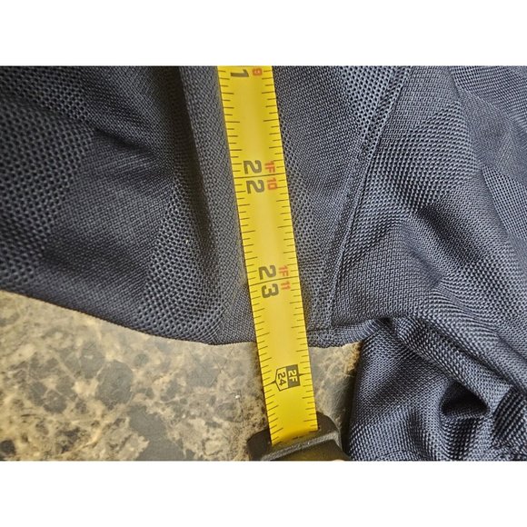 Van Heusen Traveler Blue Striped Polo Shirt Men's Size XL Short Sleeve - Picture 5 of 5